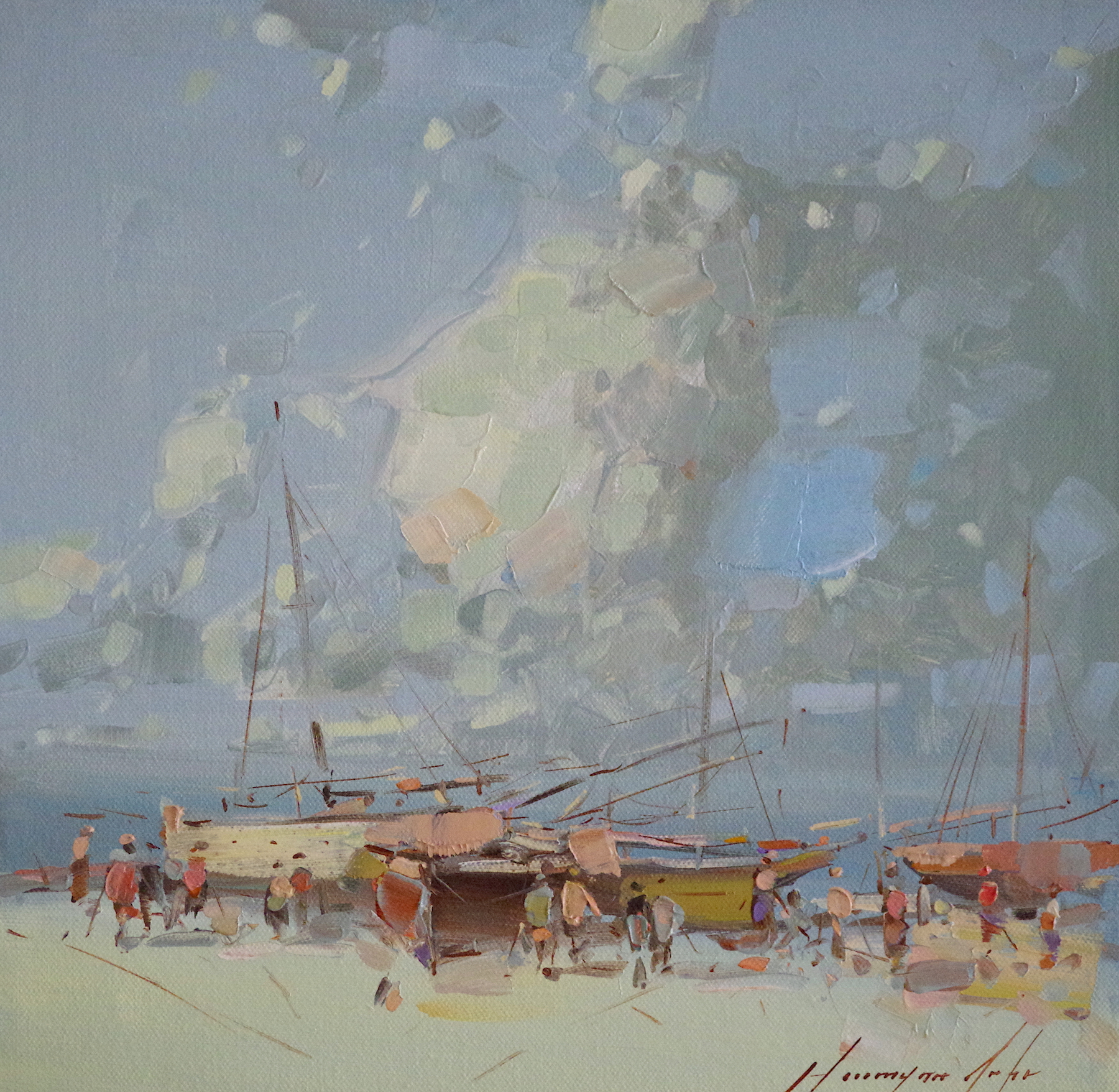 Boats on the Shore – Vahe Yeremyan’s Personal Gallery