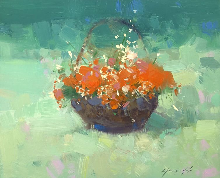 Basket of Flowers